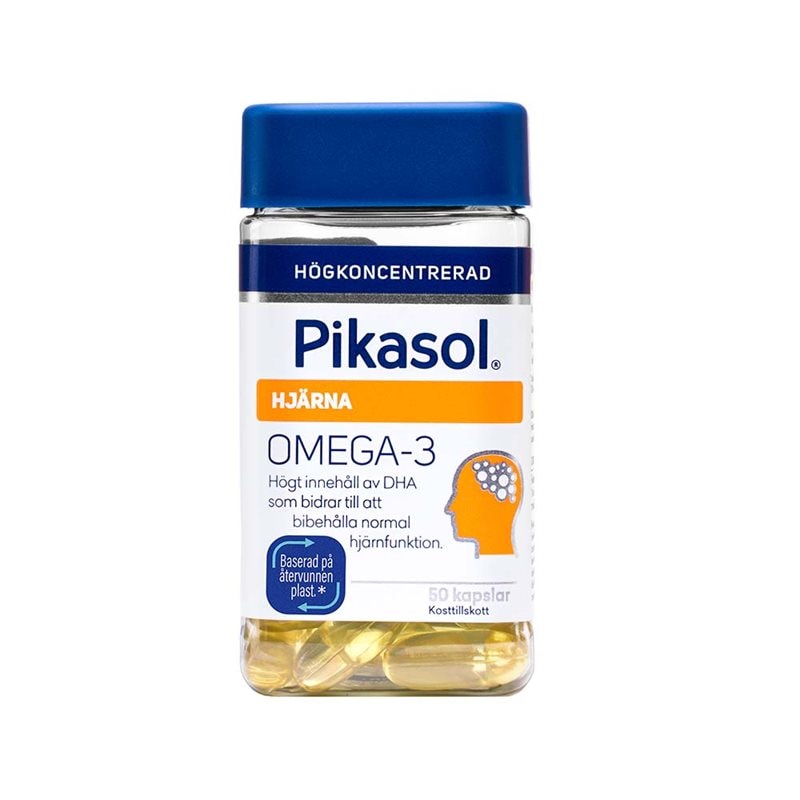 Pikasol Hjärna 50 kapslar