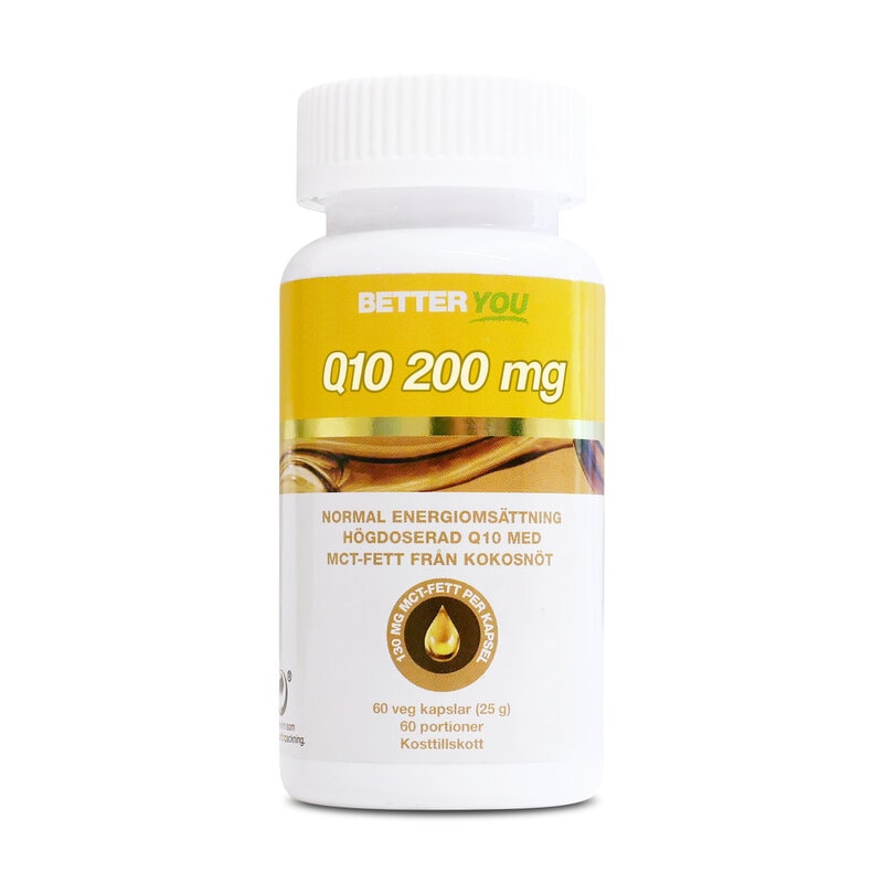 Q10 200mg 60 kapslar