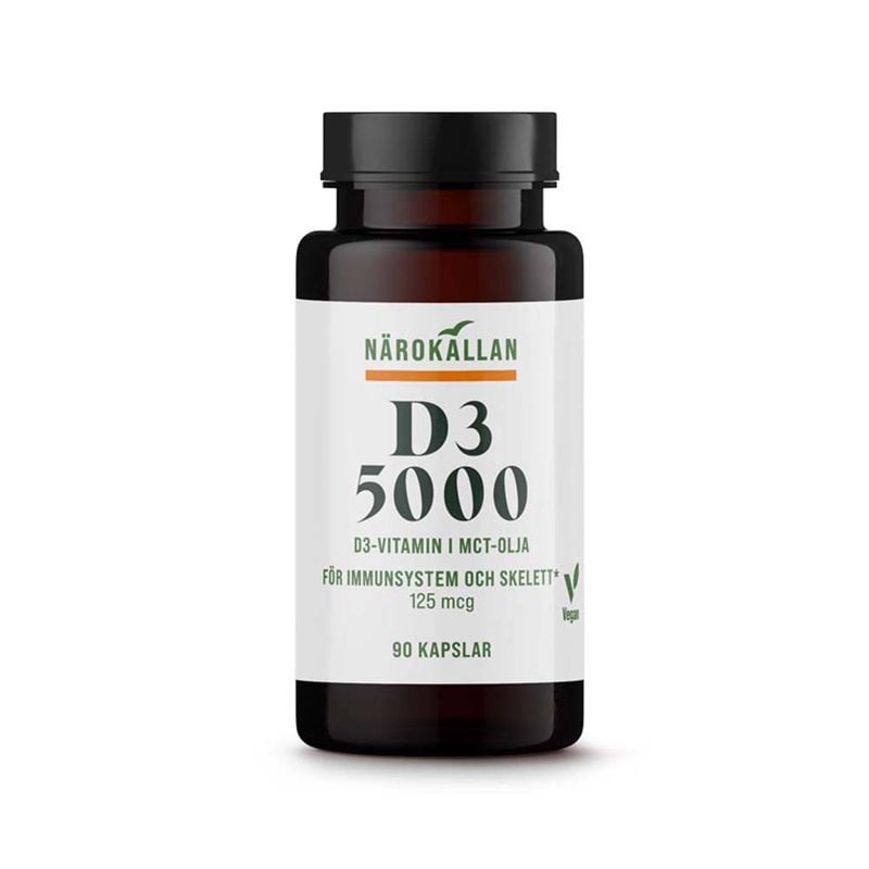 D3 5000 Vegan 90 kapslar