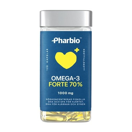 Omega-3 forte 1000mg 120 kapslar