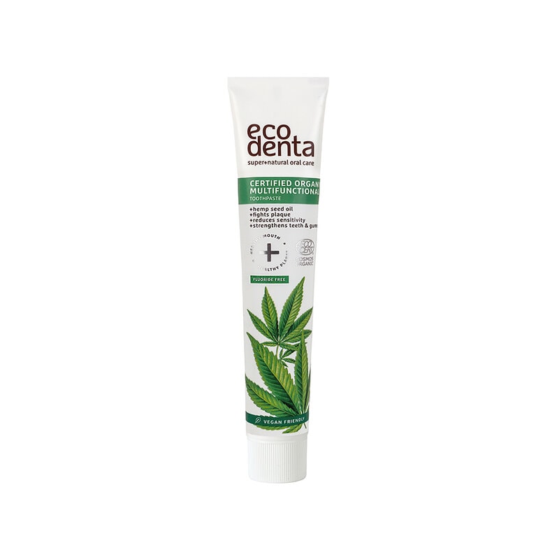 Organic Multifunctional Toothpaste With Hemp Oil 75ml