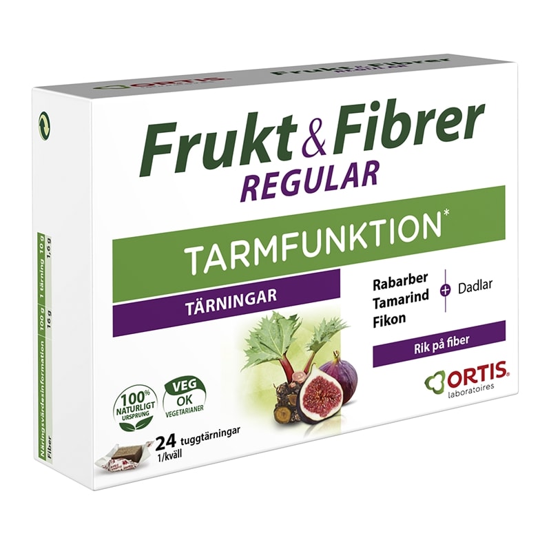 Frukt & Fibrer 24 tärningar