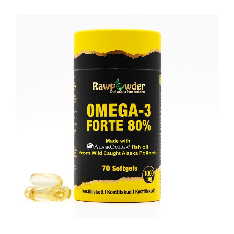 Alaska Omega-3 Forte 80% 1000mg 70
