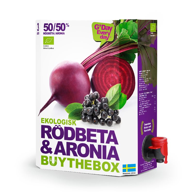 Rödbeta/Aronia BiB 3 liter