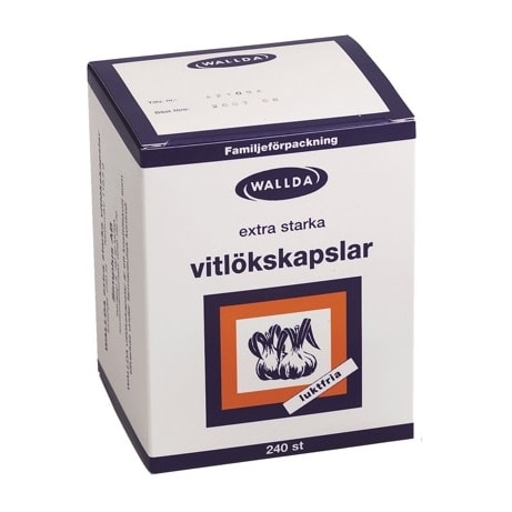 Vitlökskapslar 240 st