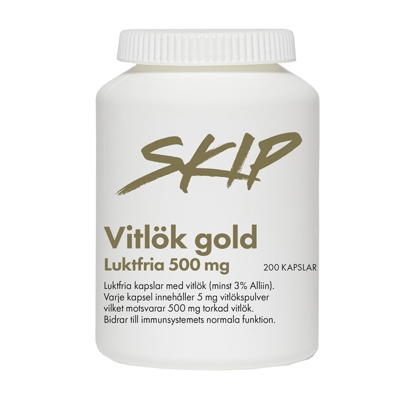 Vitlökskapslar 200 kapslar