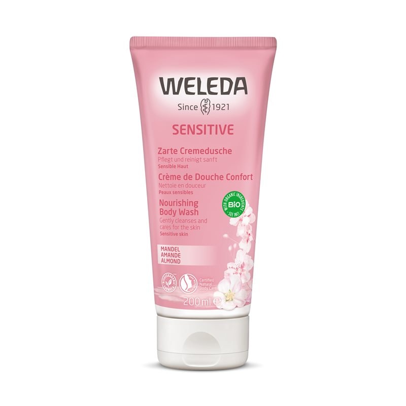 Almond Sensitive Body Wash 200ml